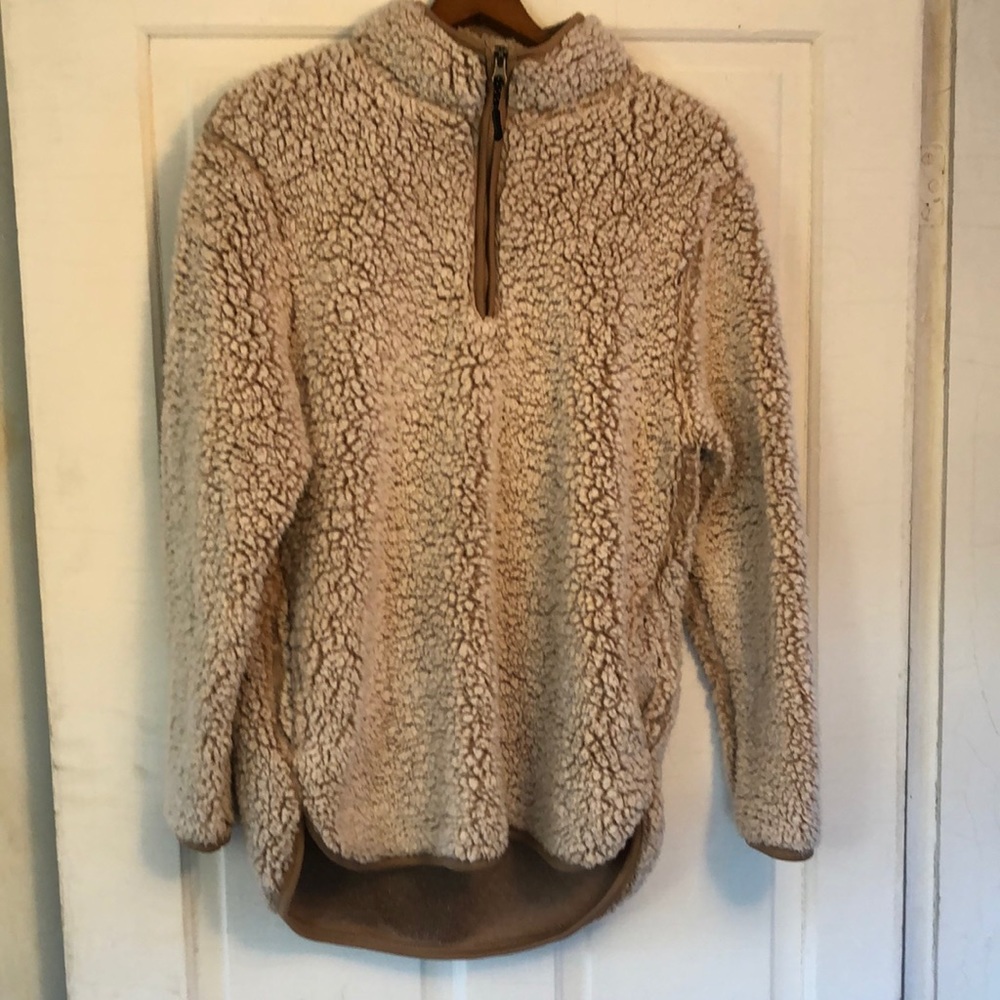 Sherpa pullover!